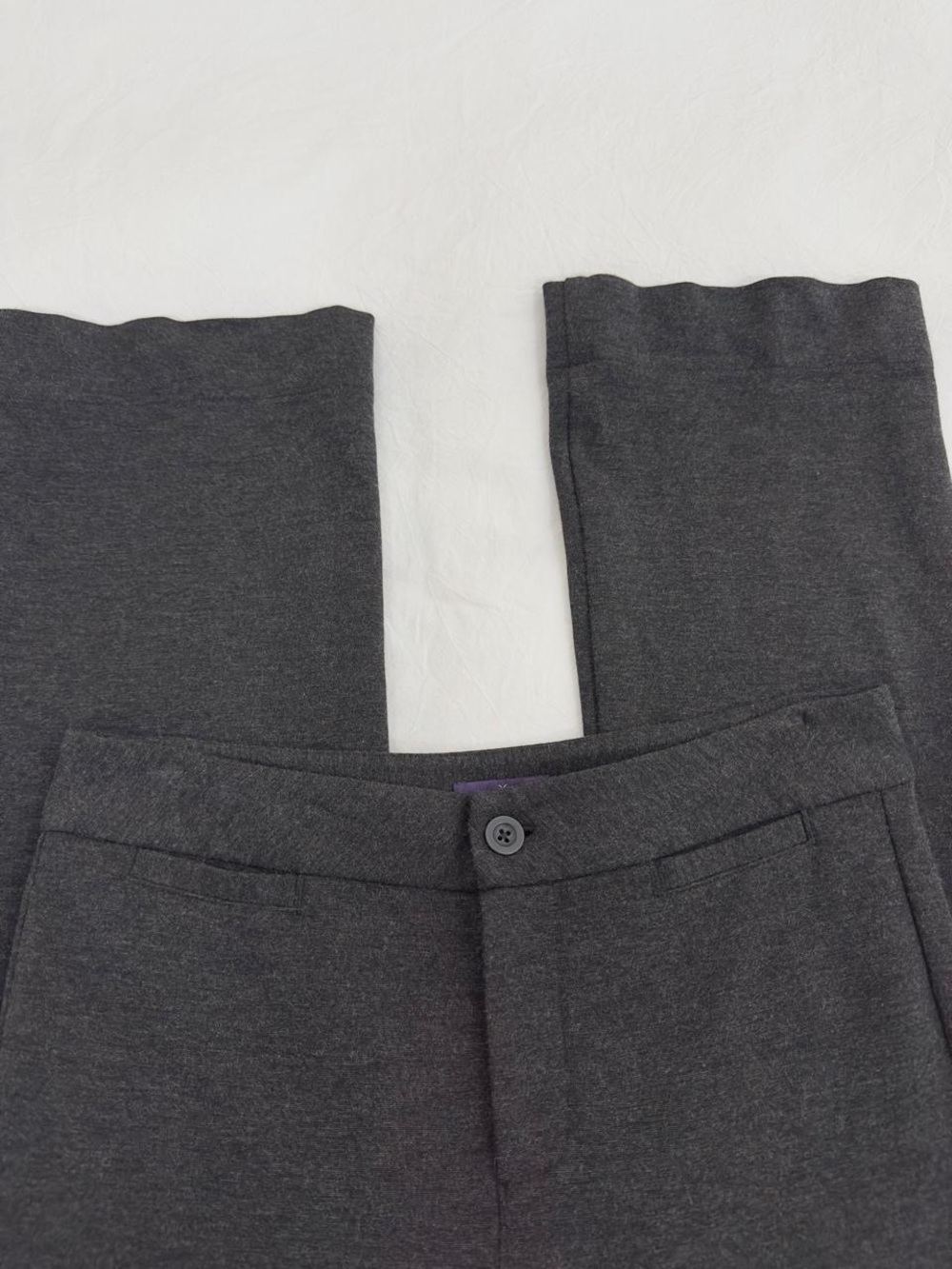 Mid Rise Stretchy Bootcut Slacks - Picture 6 of 8